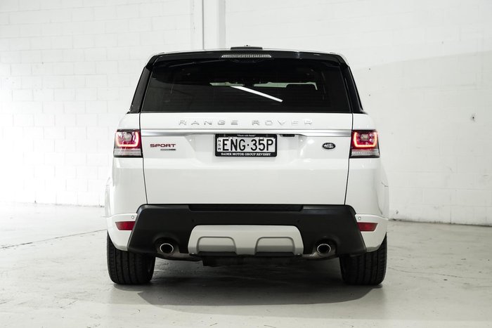 2016 Land Rover Range Rover Sport TDV6 SE L494 MY16 4X4 Constant Fuji White
