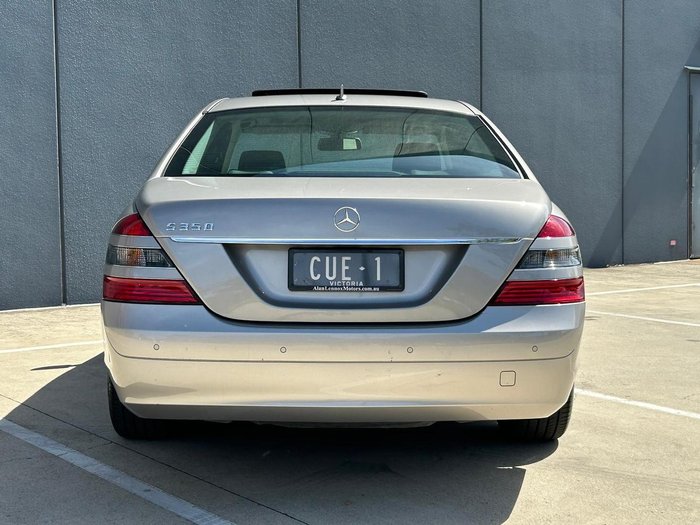 2009 Mercedes-Benz S-Class S350 V221 MY08 Cubanite Silver