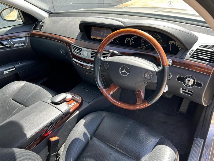 2009 Mercedes-Benz S-Class S350 V221 MY08 Cubanite Silver