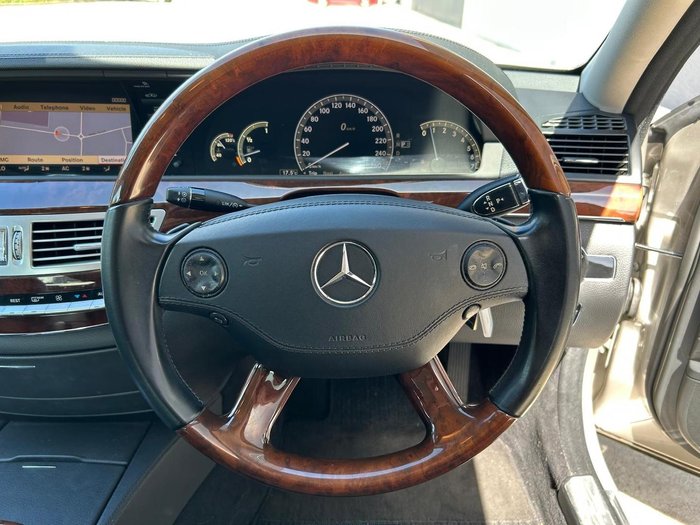 2009 Mercedes-Benz S-Class S350 V221 MY08 Cubanite Silver