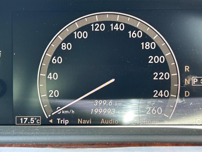 2009 Mercedes-Benz S-Class S350 V221 MY08 Cubanite Silver