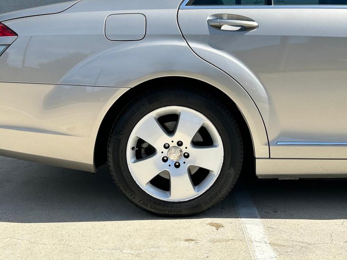 2009 Mercedes-Benz S-Class S350 V221 MY08 Cubanite Silver