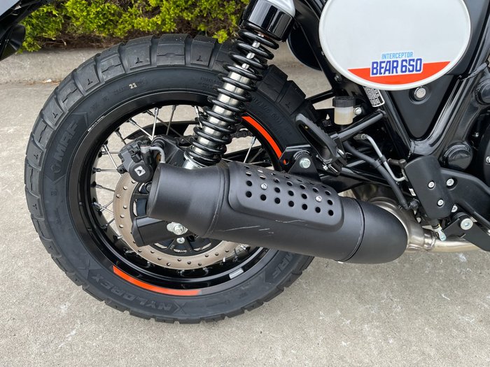 2025 Royal Enfield 2025 650CC INTERCEPTOR BEAR 650 Road White