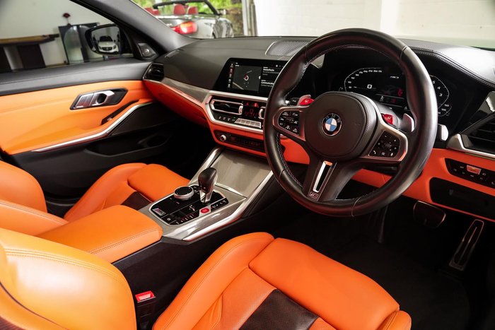 2021 BMW M3 Competition G80 M Isle of Man Green