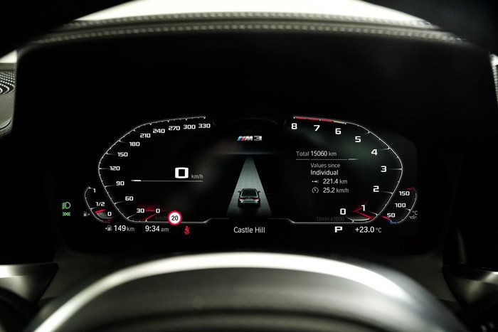 2021 BMW M3 Competition G80 M Isle of Man Green