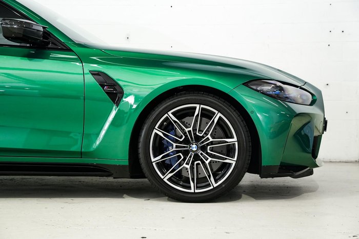 2021 BMW M3 Competition G80 M Isle of Man Green