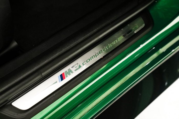 2021 BMW M3 Competition G80 M Isle of Man Green