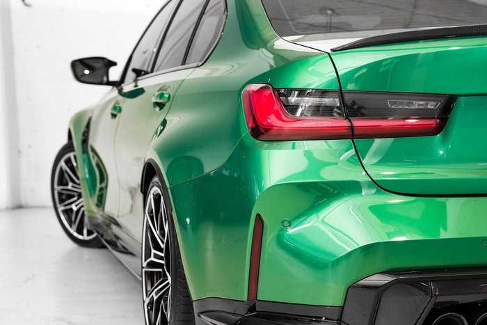2021 BMW M3 Competition G80 M Isle of Man Green