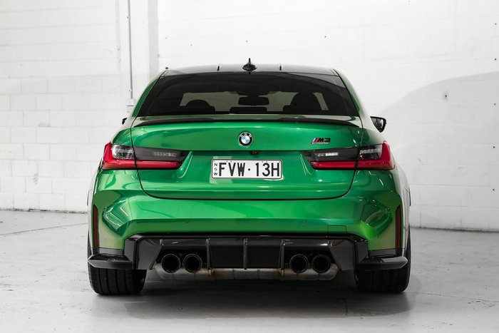 2021 BMW M3 Competition G80 M Isle of Man Green