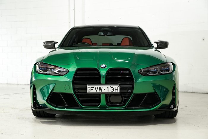 2021 BMW M3 Competition G80 M Isle of Man Green