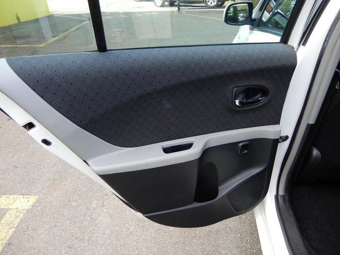 2008 Toyota Yaris YRS NCP91R MY09 Snow Cap White