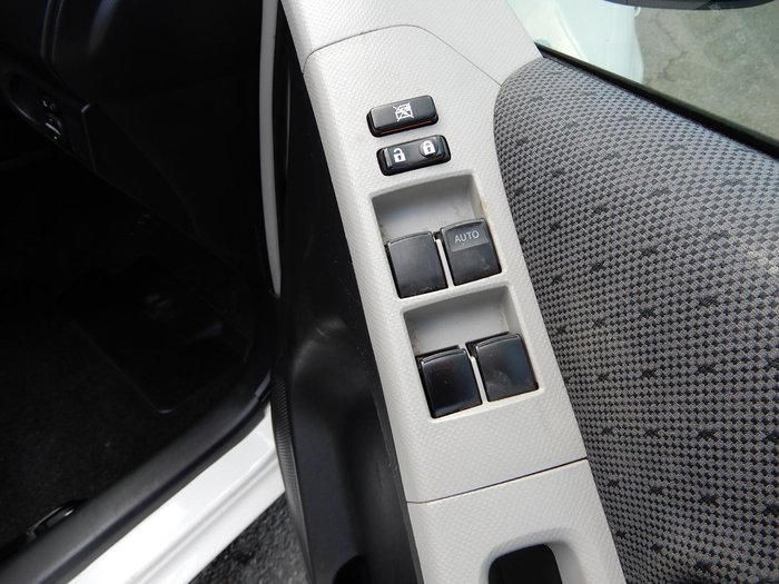 2008 Toyota Yaris YRS NCP91R MY09 Snow Cap White