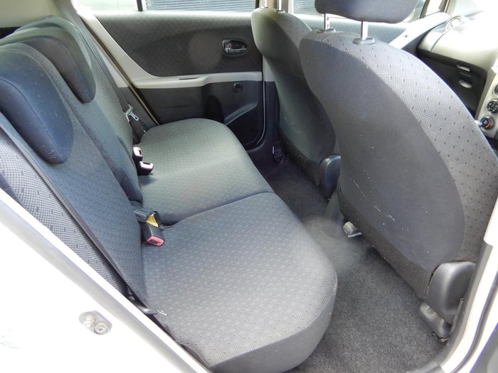 2008 Toyota Yaris YRS NCP91R MY09 Snow Cap White