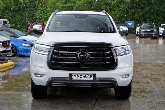 2022 GWM Ute Cannon-X NPW 4X4 Dual Range Pearl White