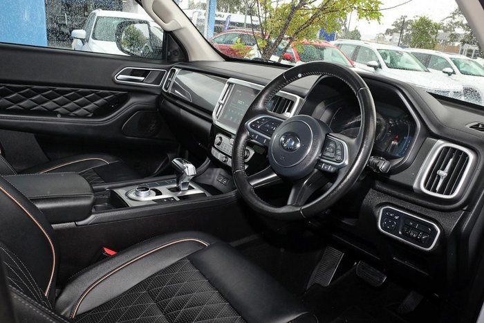 2024 GWM Ute Cannon XSR NPW 4X4 Dual Range Crystal Black