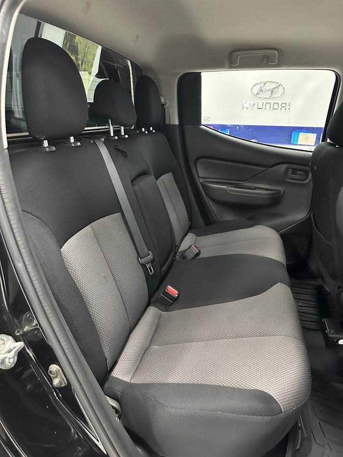 2016 Mitsubishi Triton GLX+ MQ MY16 4X4 Dual Range Black