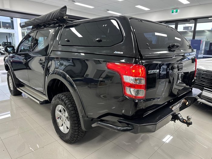 2016 Mitsubishi Triton GLX+ MQ MY16 4X4 Dual Range Black