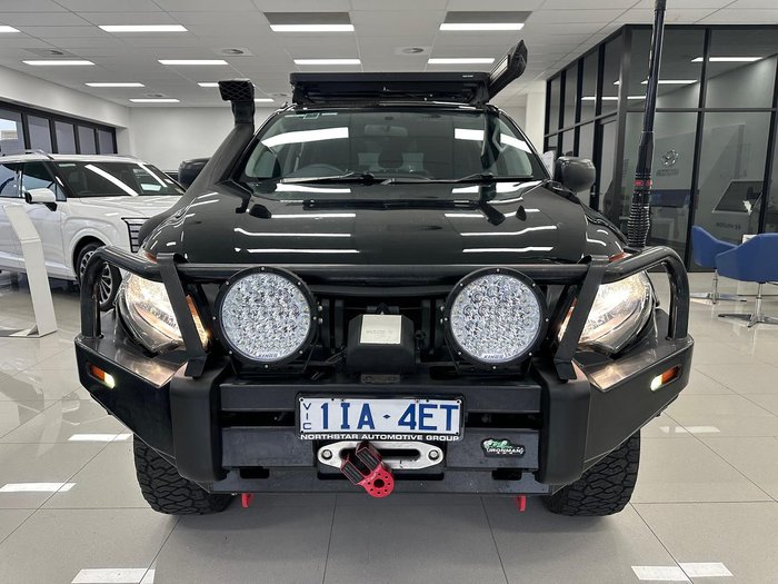 2016 Mitsubishi Triton GLX+ MQ MY16 4X4 Dual Range Black