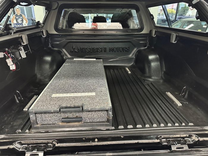 2016 Mitsubishi Triton GLX+ MQ MY16 4X4 Dual Range Black