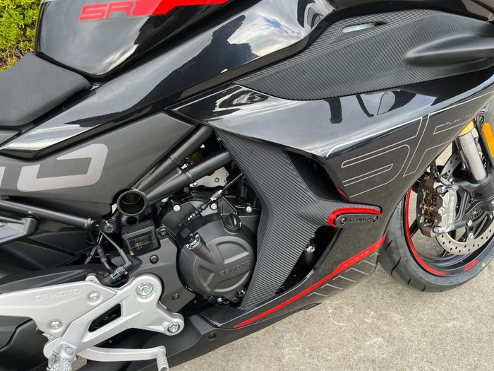 2026 CFMOTO 2026 Cf Moto 450CC 450SR Zircon Black With Velocity Grey