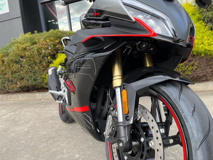 2026 CFMOTO 2026 Cf Moto 450CC 450SR Zircon Black With Velocity Grey