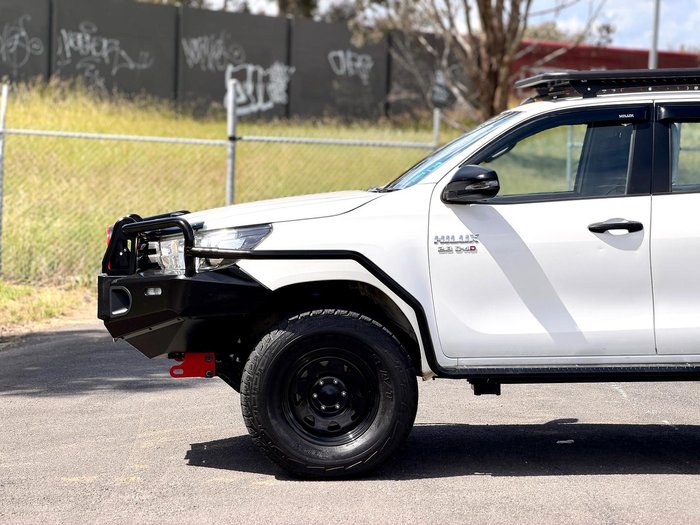 2017 Toyota Hilux SR GUN126R 4X4 Dual Range Glacier White