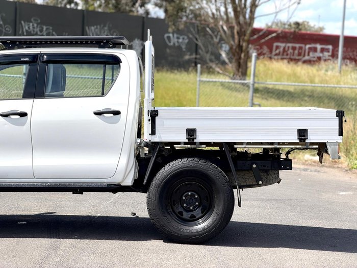 2017 Toyota Hilux SR GUN126R 4X4 Dual Range Glacier White