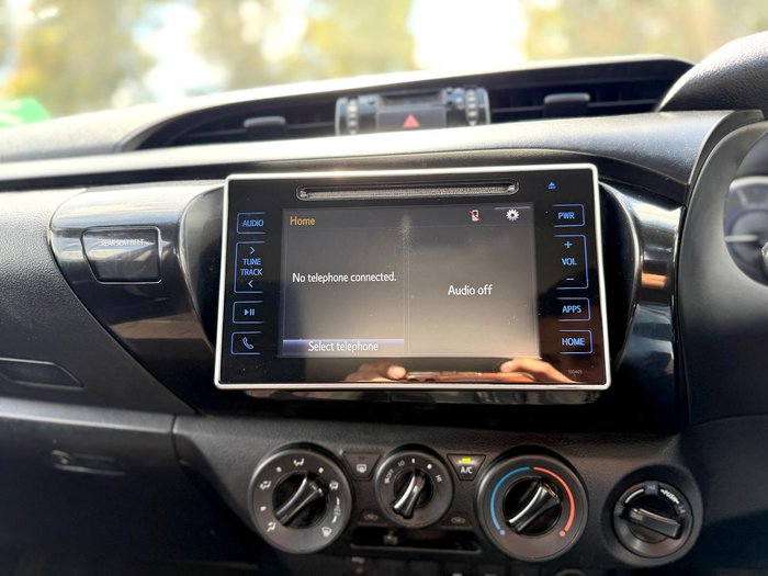 2017 Toyota Hilux SR GUN126R 4X4 Dual Range Glacier White