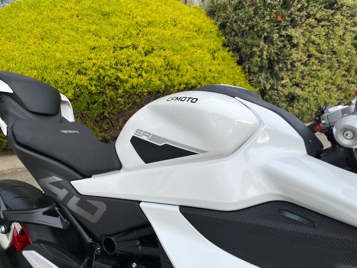 2025 CFMOTO 2025 Cf Moto 450CC 450SR NEBULA WHITE