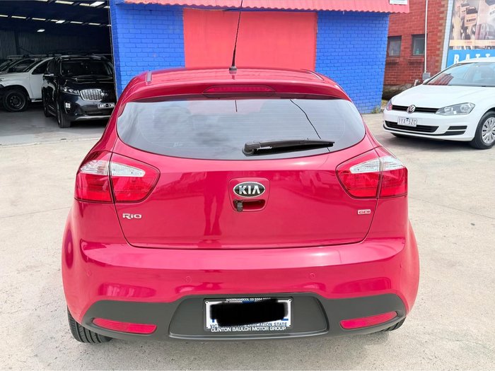 2014 Kia Rio Si UB MY14 Signal Red