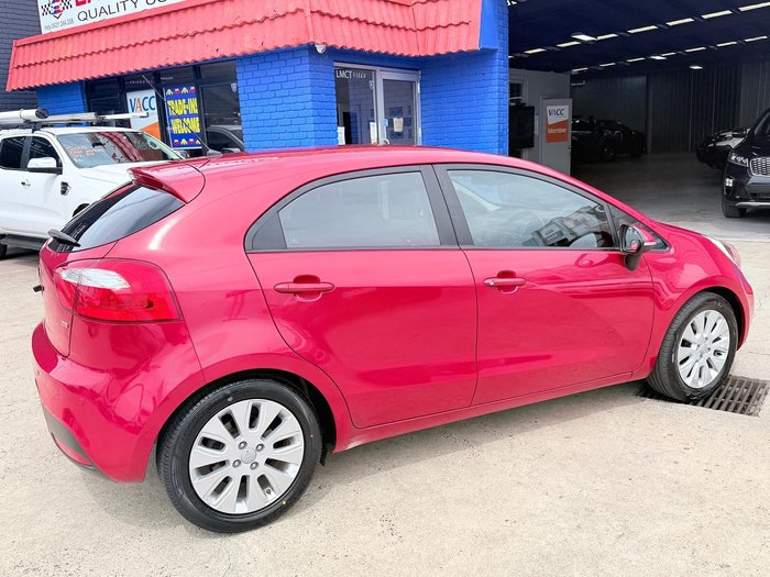 2014 Kia Rio Si UB MY14 Signal Red