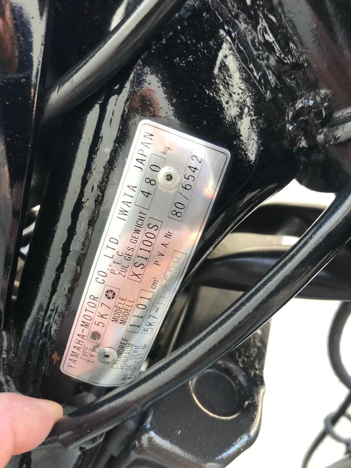 1980 Yamaha XS1100
