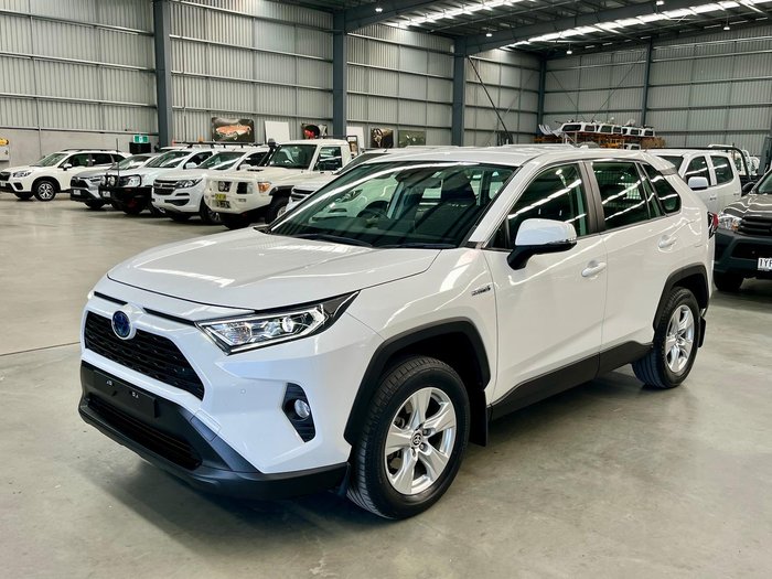 2021 Toyota RAV4 GX AXAH52R Glacier White