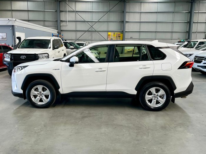 2021 Toyota RAV4 GX AXAH52R Glacier White