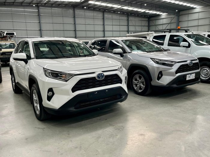 2021 Toyota RAV4 GX AXAH52R Glacier White