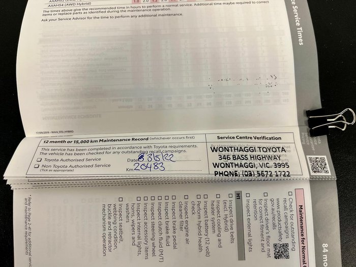 2021 Toyota RAV4 GX AXAH52R Glacier White