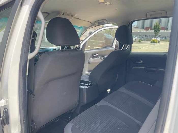 2013 Volkswagen Amarok TDI420 Highline 2H MY13 4X4 Constant Candy White