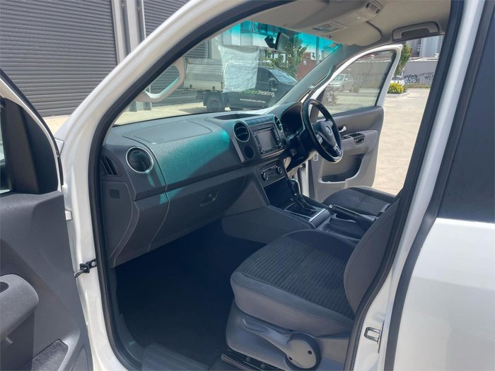 2013 Volkswagen Amarok TDI420 Highline 2H MY13 4X4 Constant Candy White