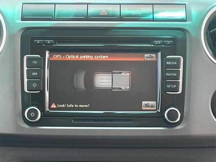 2013 Volkswagen Amarok TDI420 Highline 2H MY13 4X4 Constant Candy White