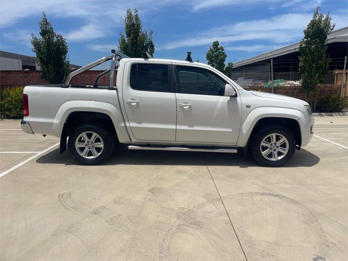 2013 Volkswagen Amarok TDI420 Highline 2H MY13 4X4 Constant Candy White
