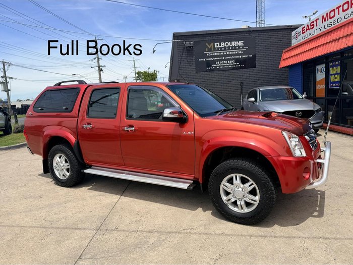 2010 Isuzu D-MAX LS-U MY10 4X4 Dual Range Tornade Red
