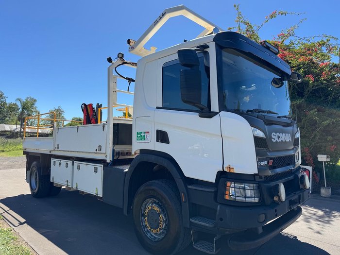 2020 Scania P Series P280 WHITE