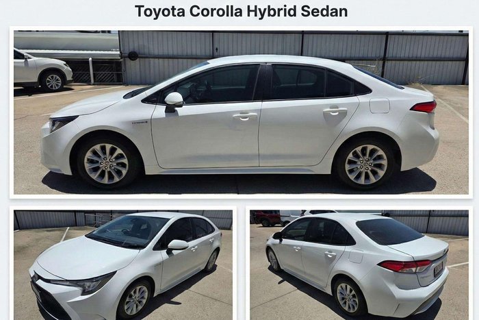 2021 Toyota Corolla Ascent Sport Hybrid ZWE211R Glacier White