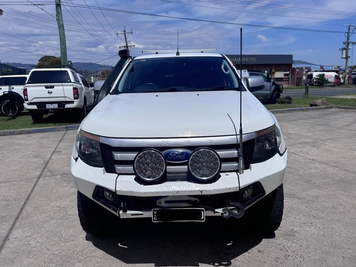 2014 Ford Ranger XLS PX 4X4 Dual Range Cool White