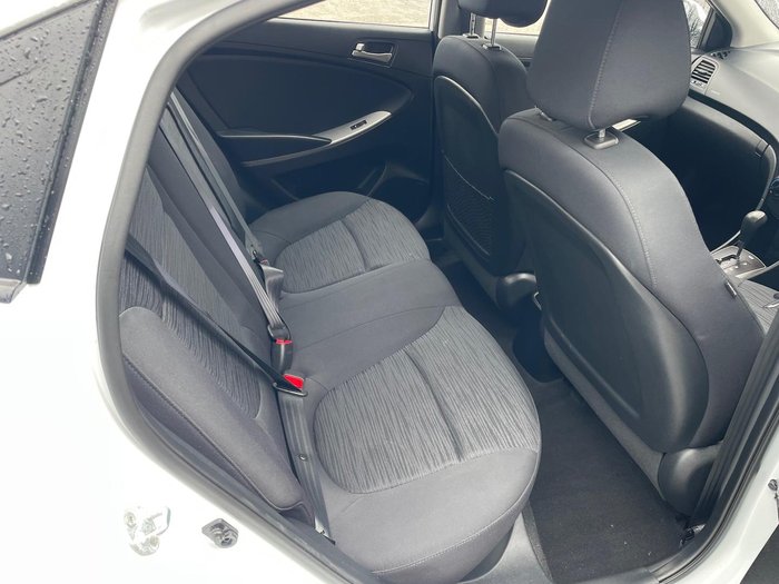 2017 Hyundai Accent Active RB4 MY17 Crystal White