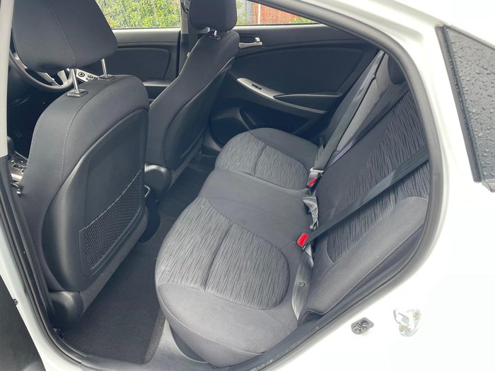 2017 Hyundai Accent Active RB4 MY17 Crystal White