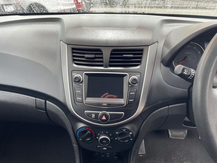 2017 Hyundai Accent Active RB4 MY17 Crystal White