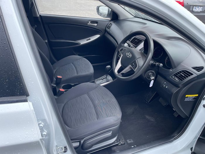 2017 Hyundai Accent Active RB4 MY17 Crystal White