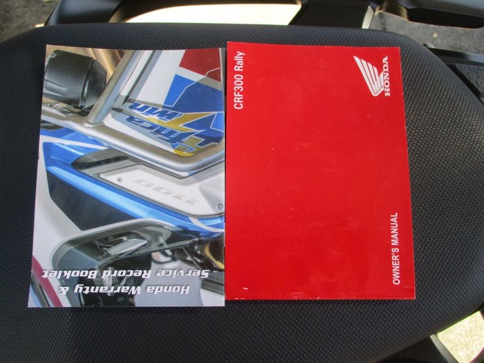 2022 Honda CRF300 RALLY RED