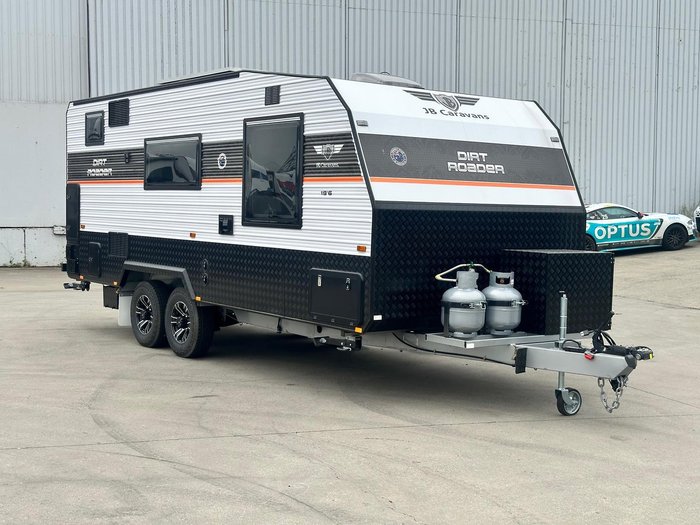 2025 JB Caravans Dirt Roader 19'6 Front Door